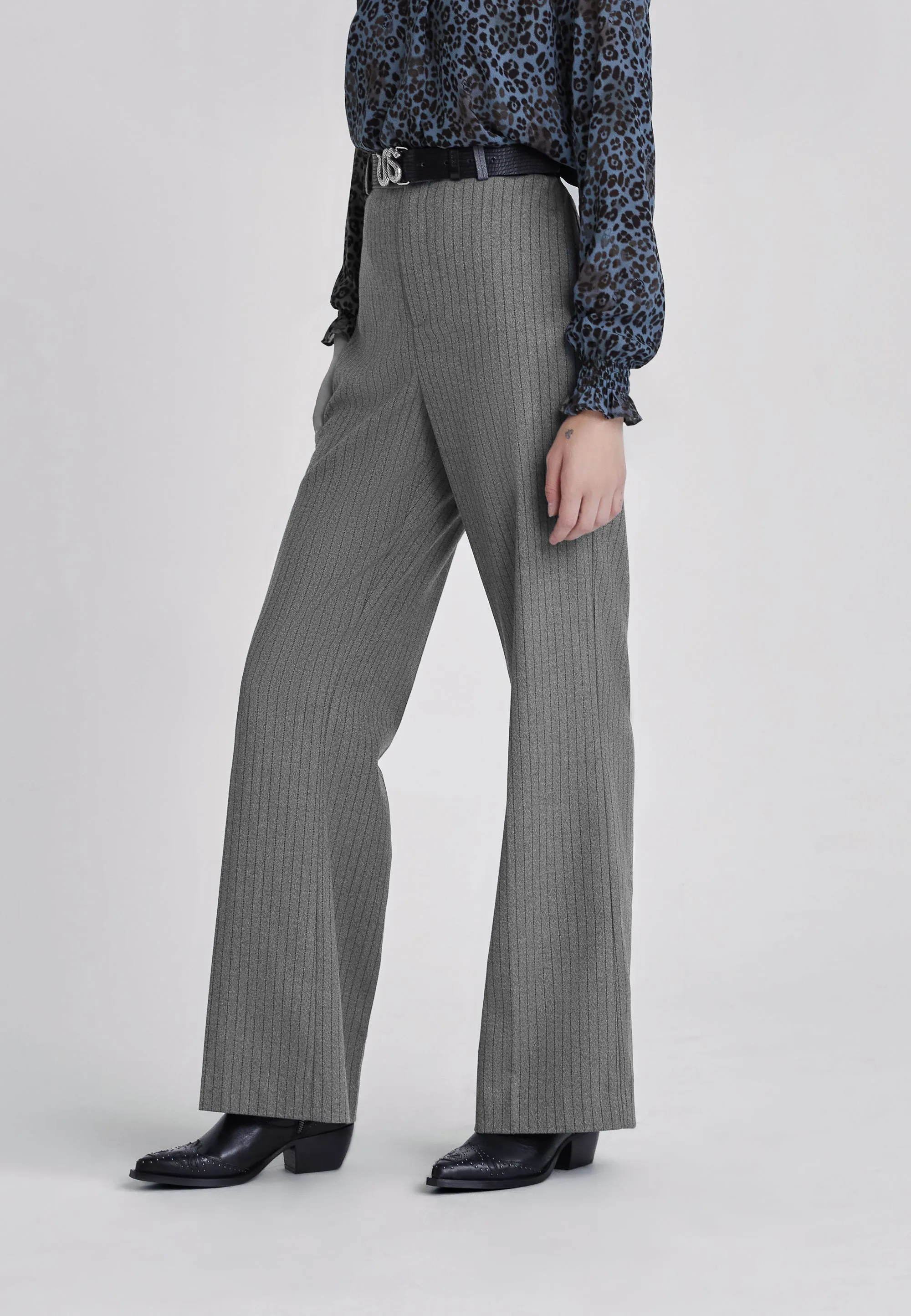 Striped Suit Trousers