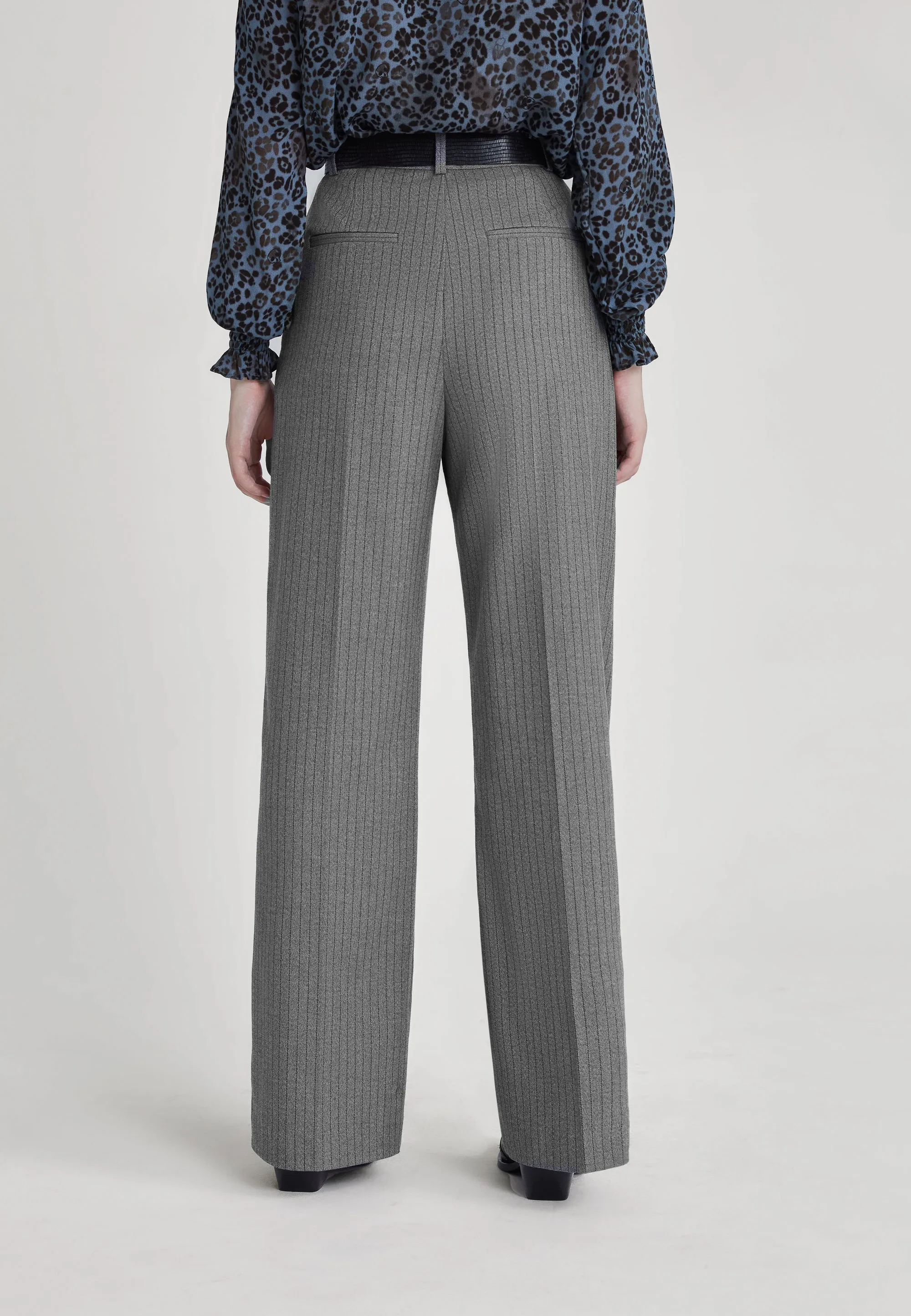 Striped Suit Trousers