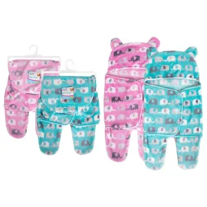 Super Soft Fleece Swaddle Wrap (0-3 Months)