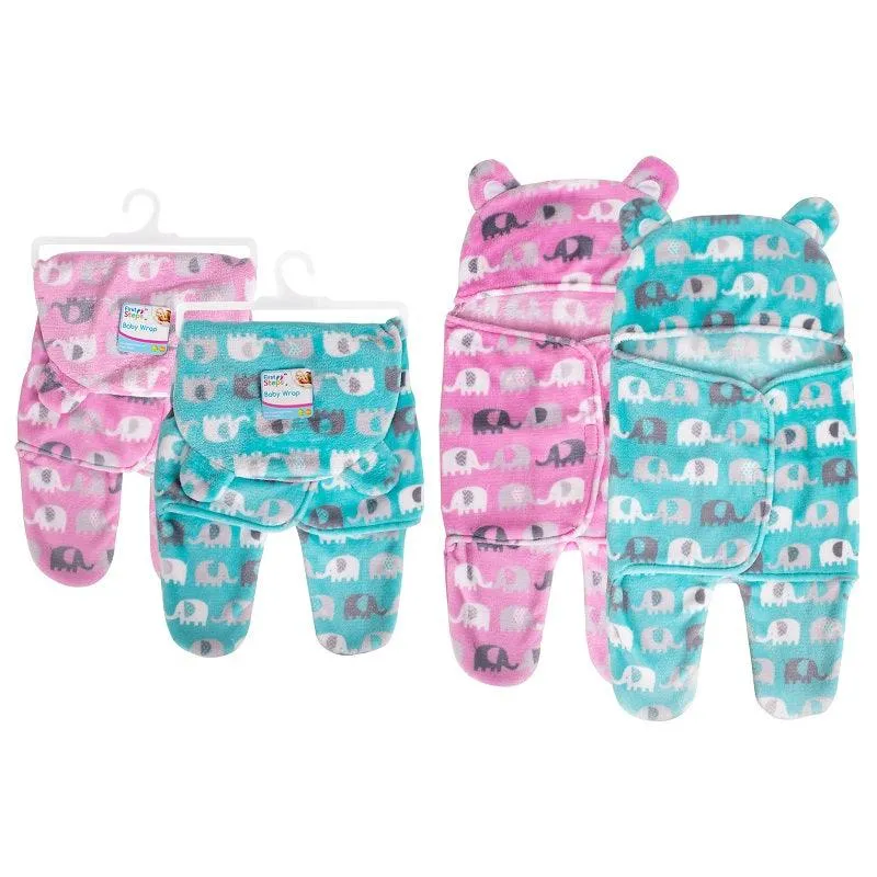 Super Soft Fleece Swaddle Wrap (0-3 Months)
