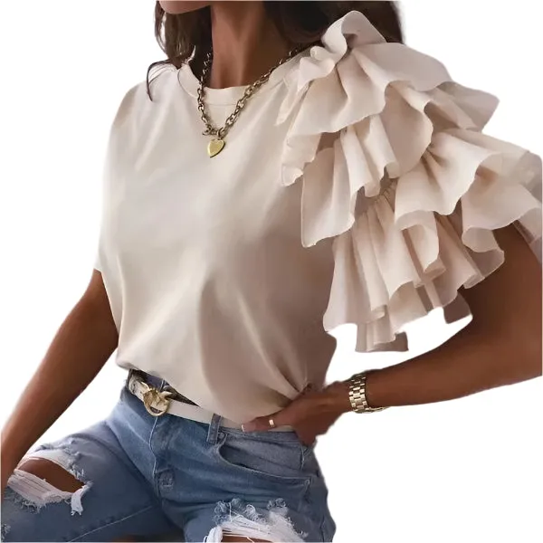 Sweeter Things- Ruffles Sleeve Top