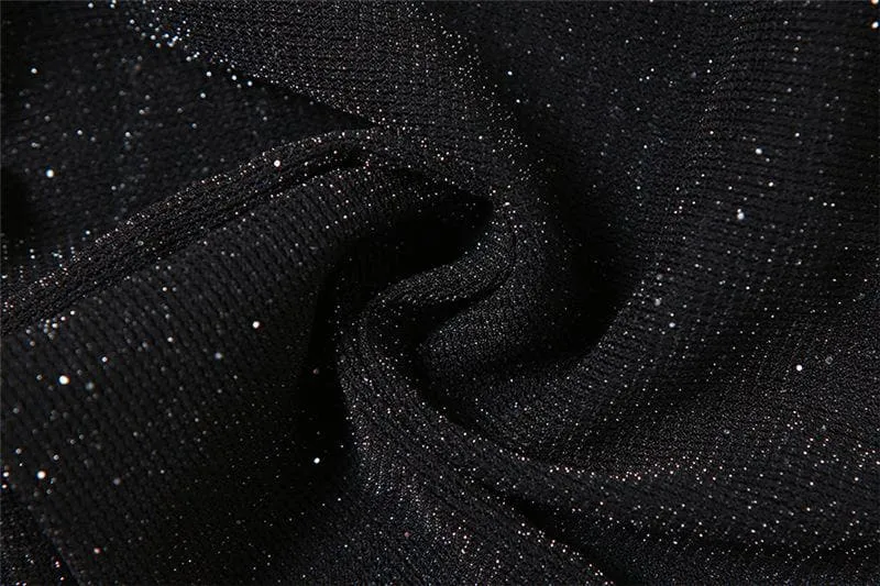 Textured long sleeve crewneck shrug 2 piece crop top