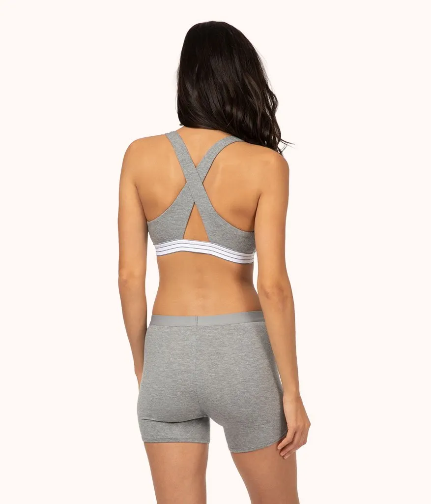 The All-Day Boy Short: Heather Gray