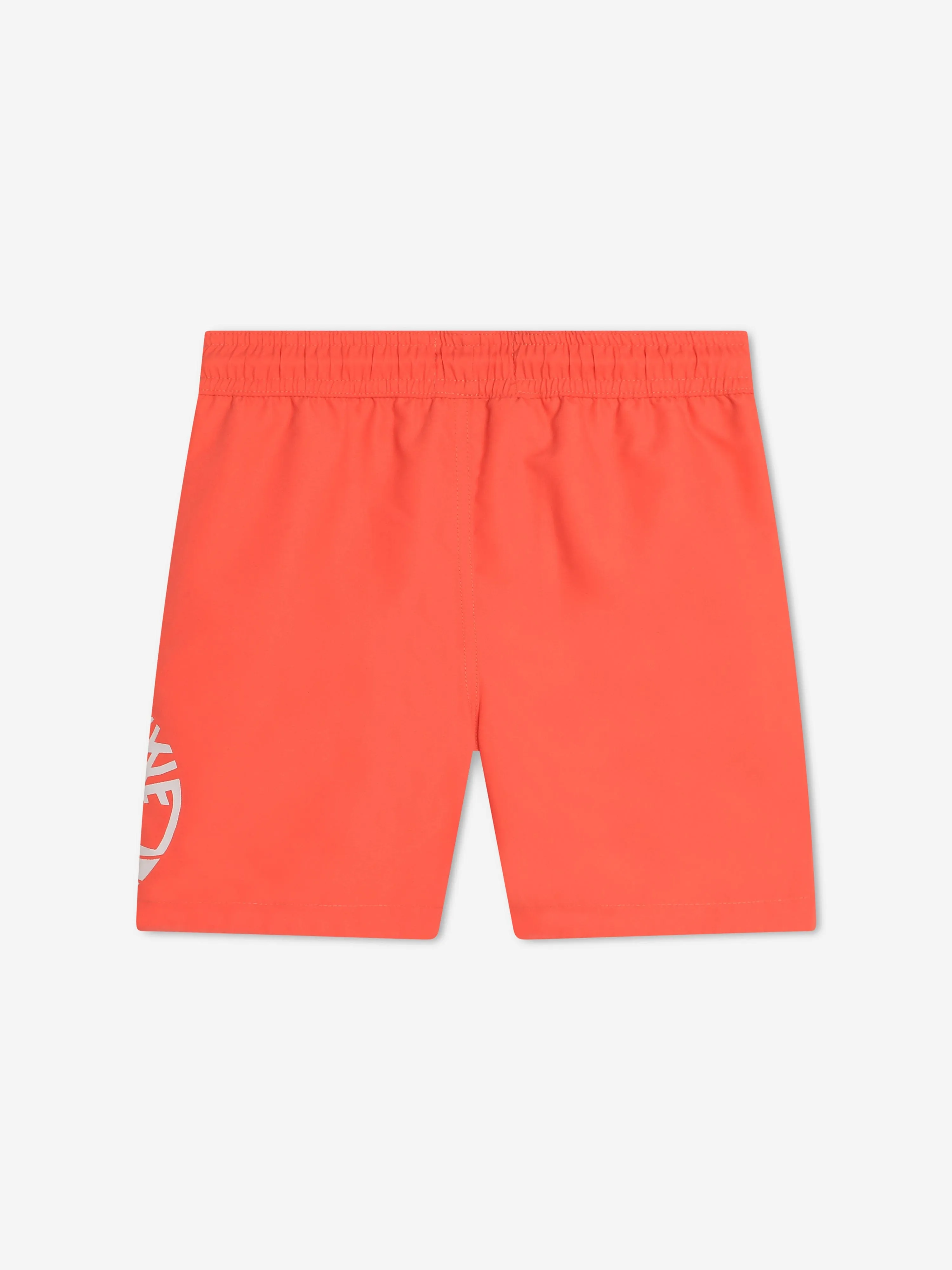 Timberland Boys Logo Swim Shorts in Orange