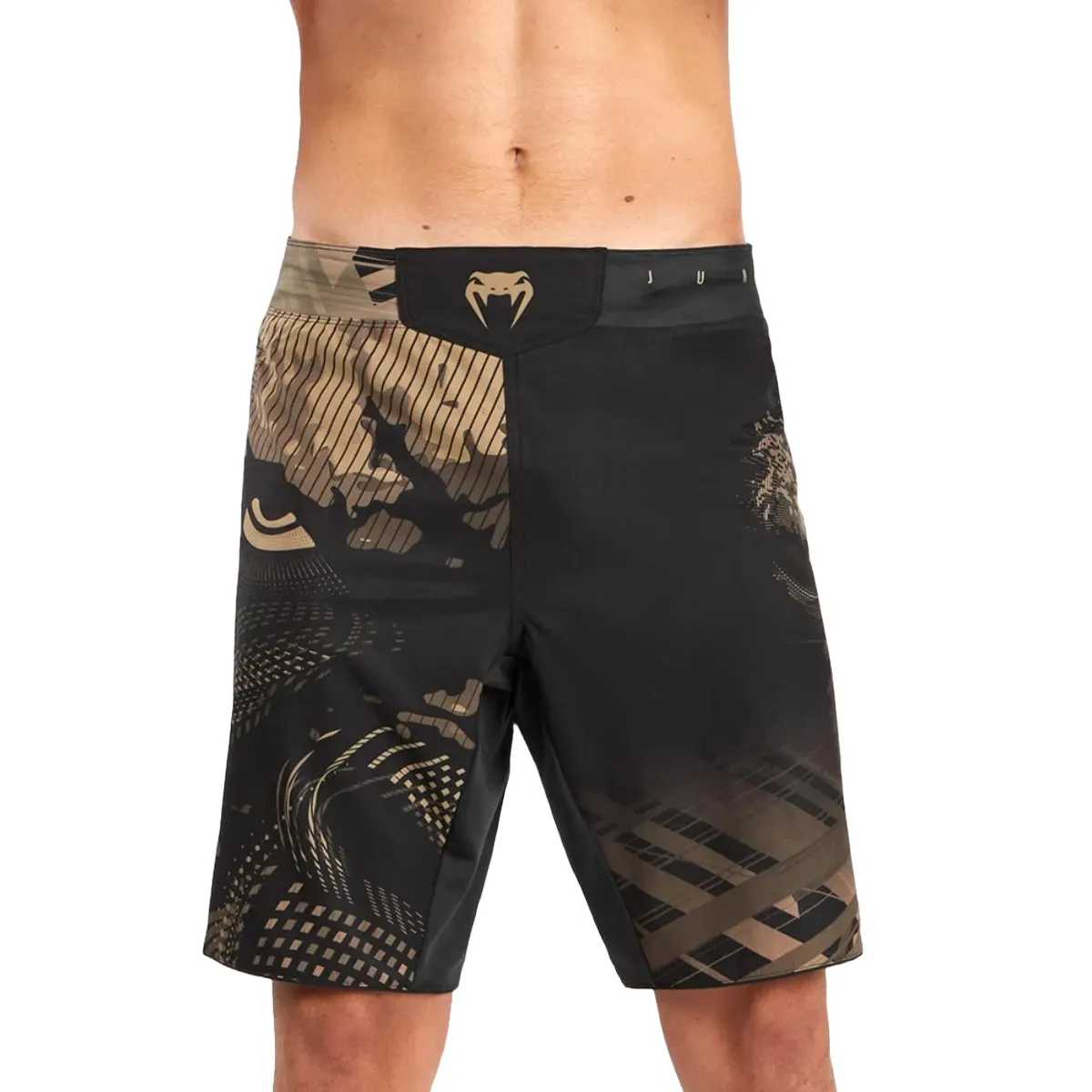 Venum Gorilla Jungle Fight Shorts Black/Sand