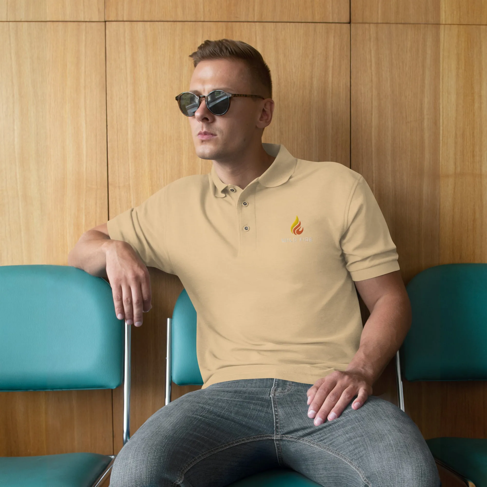 Wild Fire Logo Polo Shirt