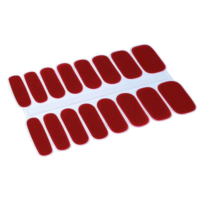 Wine | Jellies DIY Soft Semi Cured Gel Nail Wraps