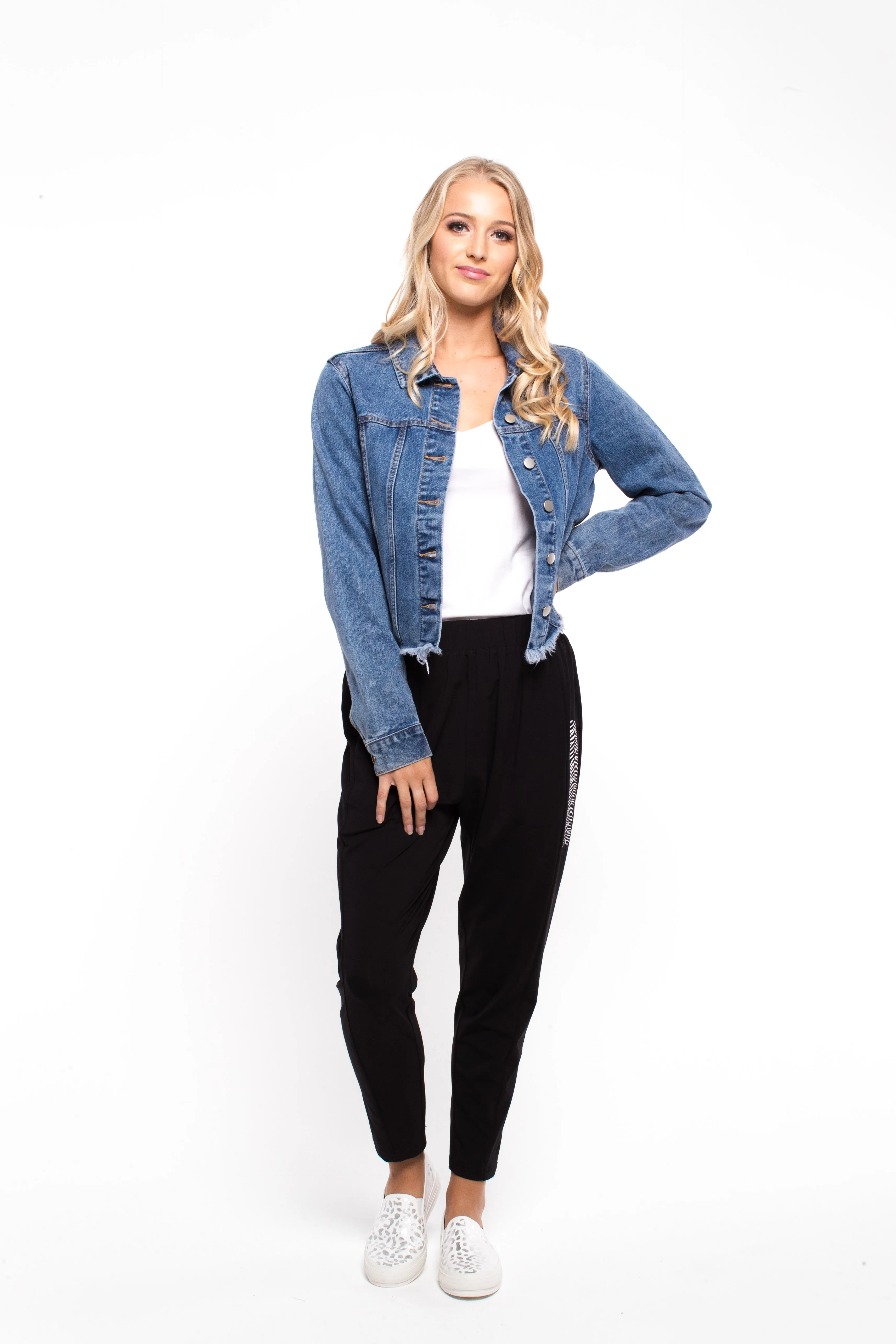 Zafina Faith Jacket - Denim
